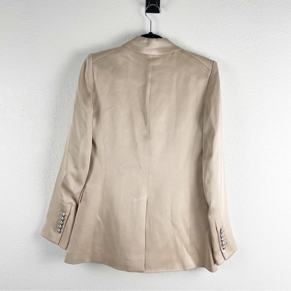 Veronica Beard Long and Lean Dickey Jacket Sand Size 2 Business Casual Neutral - Picture 4 of 10
